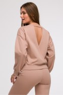 Bluza Damska Model B293 Mocca - BeWear - XL Bluza Damska Model B293 Mocca - BeWear - XL