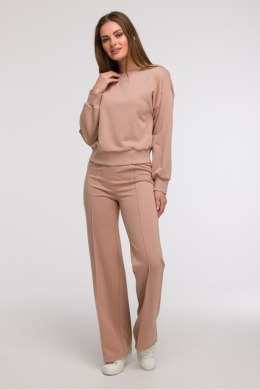 Bluza Damska Model B293 Mocca - BeWear - s