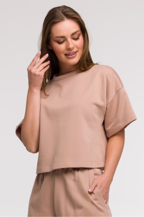 Bluza Damska Model B294 Mocca - BeWear - 2XL/3XL