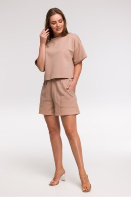 Bluza Damska Model B294 Mocca - BeWear - 2XL/3XL