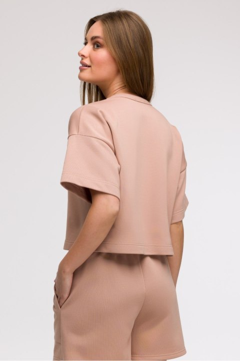 Bluza Damska Model B294 Mocca - BeWear - 2XL/3XL Bluza Damska Model B294 Mocca - BeWear - 2XL/3XL