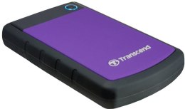 Dysk zewnętrzny HDD TRANSCEND StoreJet 25H3P (1TB /Czarno-fioletowy )