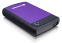 Dysk zewnętrzny HDD TRANSCEND StoreJet 25H3P (1TB /Czarno-fioletowy ) Dysk zewnętrzny HDD TRANSCEND StoreJet 25H3P (1TB /Czarno-fioletowy )