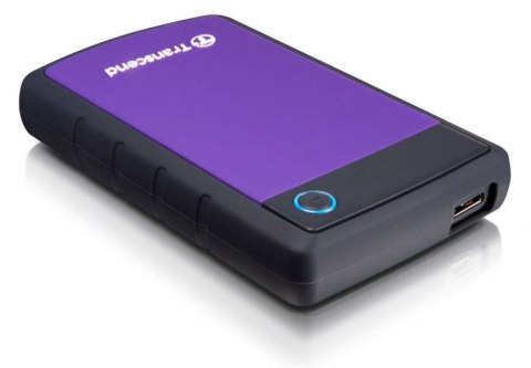 Dysk zewnętrzny HDD TRANSCEND StoreJet 25H3P (1TB /Czarno-fioletowy ) Dysk zewnętrzny HDD TRANSCEND StoreJet 25H3P (1TB /Czarno-fioletowy )