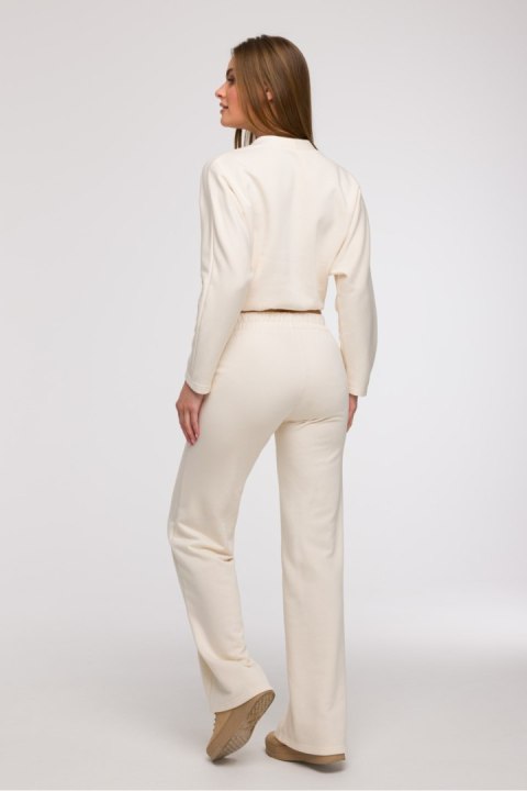 Spodnie Dresowe Model B296 Wanilia - BeWear - XL Spodnie Dresowe Model B296 Wanilia - BeWear - XL