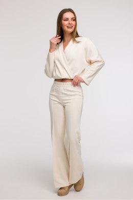Spodnie Dresowe Model B296 Wanilia - BeWear - s