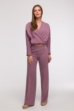 Spodnie Dresowe Model B296 Wrzos - BeWear - M