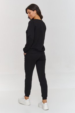 Spodnie Komplet Model M868 Black - Makadamia - 42