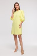 Sukienka Model B291 Cytryna - BeWear - S/M Sukienka Model B291 Cytryna - BeWear - S/M
