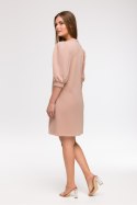 Sukienka Model B291 Mocca - BeWear - 2XL/3XL Sukienka Model B291 Mocca - BeWear - 2XL/3XL