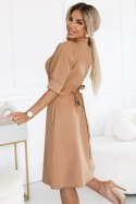 Sukienka Model Sandy 286-8 Mocha Mousse - Numoco - XL