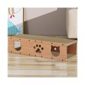 CAT HOUSE - Zwinger, Bett, Kratzbaum mit Spielzeug - 100 x 29 x 30 cm KOT20 CAT HOUSE - Zwinger, Bett, Kratzbaum mit Spielzeug - 100 x 29 x 30 cm KOT20