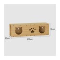 CAT HOUSE - Zwinger, Bett, Kratzbaum mit Spielzeug - 100 x 29 x 30 cm KOT20 CAT HOUSE - Zwinger, Bett, Kratzbaum mit Spielzeug - 100 x 29 x 30 cm KOT20