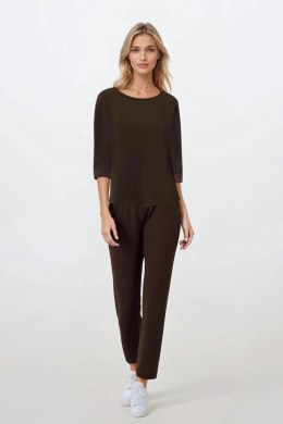 Piżama Damska Model Bonjour Espresso - Momenti Per Me - XL