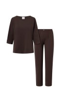 Piżama Damska Model Bonjour Espresso - Momenti Per Me - XXL Piżama Damska Model Bonjour Espresso - Momenti Per Me - XXL