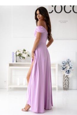 Sukienka Model Walentina Gładka 0011171. Lila - With You - 34