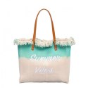 BOHO STRANDTASCHE mit Fransen, grünes Ombre TP14ZIE BOHO STRANDTASCHE mit Fransen, grünes Ombre TP14ZIE