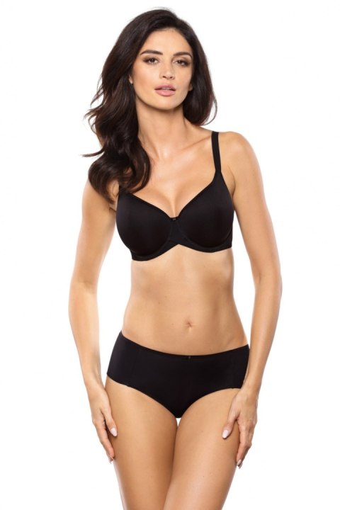 Biustonosz push up Biustonosz Usztywniany Model Venus B5 Black - Gorteks - 85H Biustonosz push up Biustonosz Usztywniany Model Venus B5 Black - Gorteks - 85H