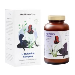 HealthLabs L-Glutamine Complex l-glutamina z aloesem suplement diety 210g (P1)