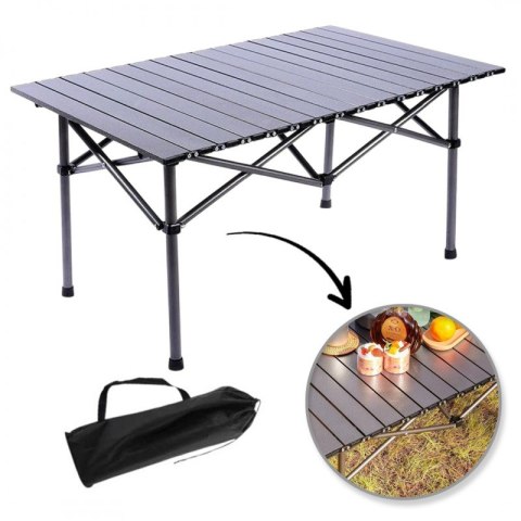Klappbarer Gastronomie-, Reise- und Picknicktisch 95 x 56 x 50 cm SC09SZ
