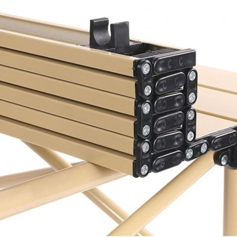 Klappbarer Gastronomie-, Touring-, Picknicktisch 53 x 51 cm beige SC10JBR Klappbarer Gastronomie-, Touring-, Picknicktisch 53 x 51 cm beige SC10JBR