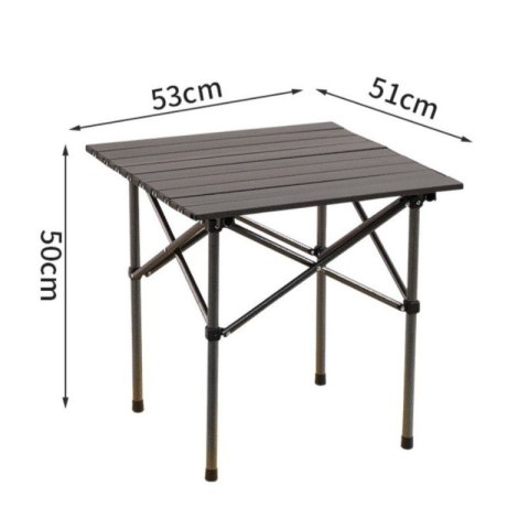 Klappbarer Gastronomie-, Touring-, Picknicktisch 53 x 51cm braun SC10BR Klappbarer Gastronomie-, Touring-, Picknicktisch 53 x 51cm braun SC10BR