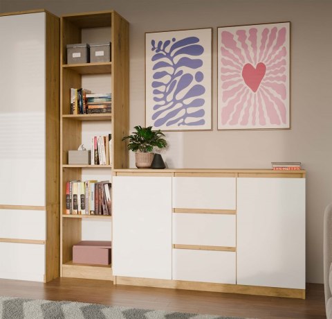 Komoda Malwa 2D3S DĄB ARTISAN BIEL Komoda Malwa 2D3S DĄB ARTISAN BIEL