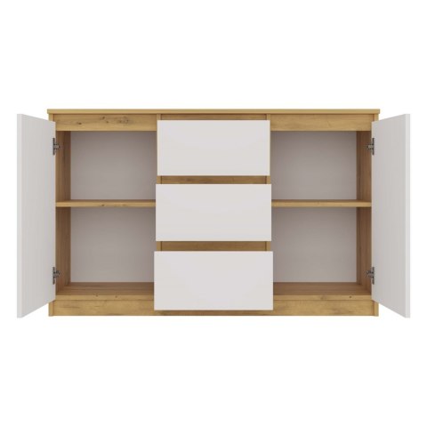 Komoda Malwa 2D3S DĄB ARTISAN BIEL Komoda Malwa 2D3S DĄB ARTISAN BIEL
