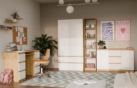 Komoda Malwa 2D3S DĄB ARTISAN BIEL Komoda Malwa 2D3S DĄB ARTISAN BIEL