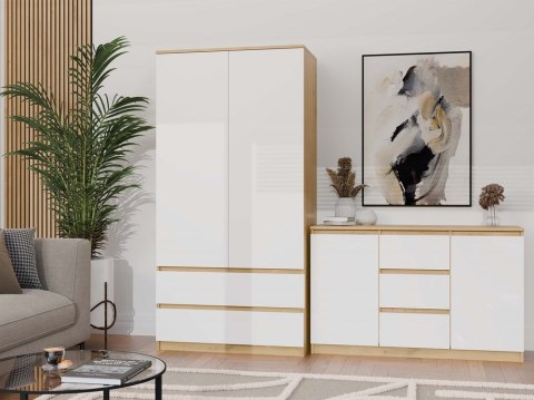 Komoda Malwa 2D3S DĄB ARTISAN BIEL Komoda Malwa 2D3S DĄB ARTISAN BIEL