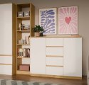 Komoda Malwa 2D4S 120 DĄB ARTISAN BIEL Komoda Malwa 2D4S 120 DĄB ARTISAN BIEL