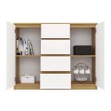 Komoda Malwa 2D4S 120 DĄB ARTISAN BIEL Komoda Malwa 2D4S 120 DĄB ARTISAN BIEL