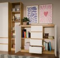 Komoda Malwa 2D4S 120 DĄB ARTISAN BIEL Komoda Malwa 2D4S 120 DĄB ARTISAN BIEL