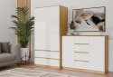 Komoda Malwa 2D4S 120 DĄB ARTISAN BIEL Komoda Malwa 2D4S 120 DĄB ARTISAN BIEL