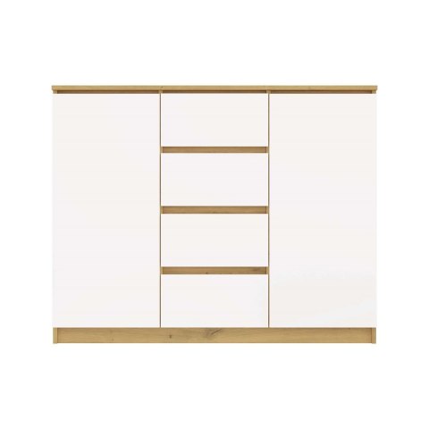 Komoda Malwa 2D4S 120 DĄB ARTISAN BIEL Komoda Malwa 2D4S 120 DĄB ARTISAN BIEL