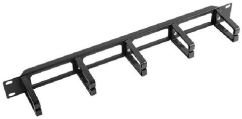 Organizer kabli 19'' 1U Typ B czarny Organizer kabli 19'' 1U Typ B czarny