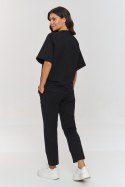 Spodnie Komplet Model M865 Black - Makadamia - 36