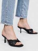 Damskie Klapki Bella BLACK - 38