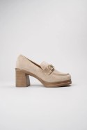 Damskie Loafersy LUX GRACE NUDE - 38 Damskie Loafersy LUX GRACE NUDE - 38
