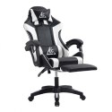Fotel gamingowy obrotowy z podnóżkiem EC GAMING masażer KO24B Fotel gamingowy obrotowy z podnóżkiem EC GAMING masażer KO24B