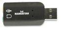 Karta dźwiękowa MANHATTAN Hi-Speed USB 3-D 150859 Karta dźwiękowa MANHATTAN Hi-Speed USB 3-D 150859