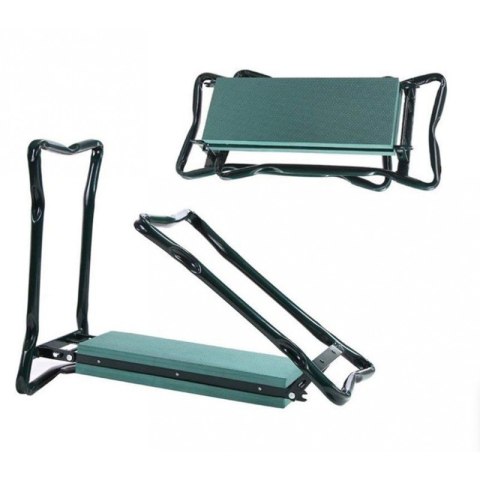 Klappbarer Hocker, Stuhl, Gartenkniestuhl 3-in-1 mit Taschen 60 x 49 x 25 cm KRT04 Klappbarer Hocker, Stuhl, Gartenkniestuhl 3-in-1 mit Taschen 60 x 49 x 25 cm KRT04