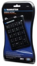 Klawiatura Przewodowa MANHATTAN Numeric Keypad USB Czarny Klawiatura Przewodowa MANHATTAN Numeric Keypad USB Czarny