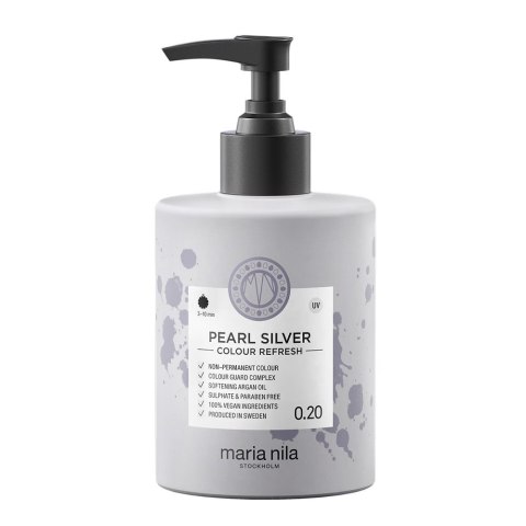 Maria Nila Colour Refresh maska koloryzująca do włosów 0.20 Pearl Silver 300ml (P1)