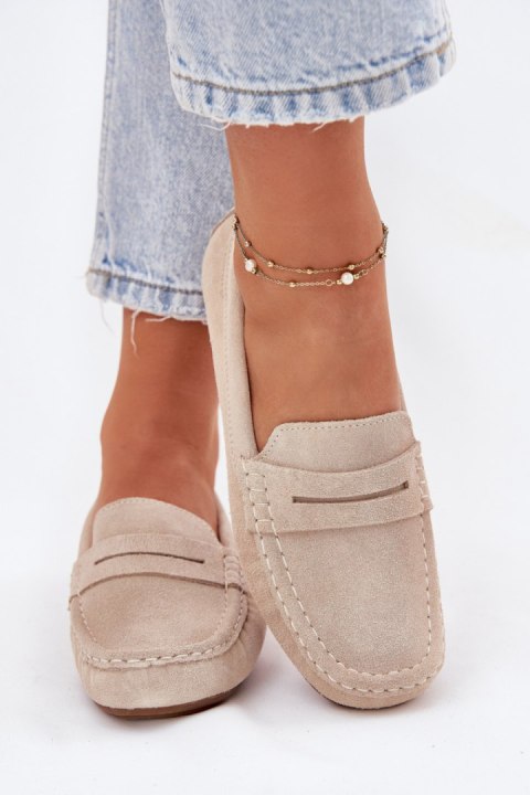 Mokasyny Model Big Star RR274947 Beige - Step in style - 39 Mokasyny Model Big Star RR274947 Beige - Step in style - 39