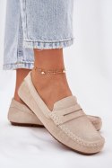 Mokasyny Model Big Star RR274947 Beige - Step in style - 39 Mokasyny Model Big Star RR274947 Beige - Step in style - 39