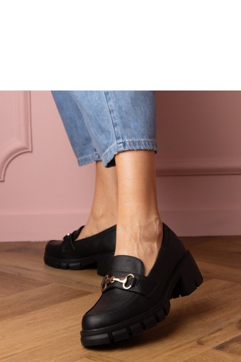 Półbuty Model Marela 1-703 Black - PRIMO - 38 Półbuty Model Marela 1-703 Black - PRIMO - 38
