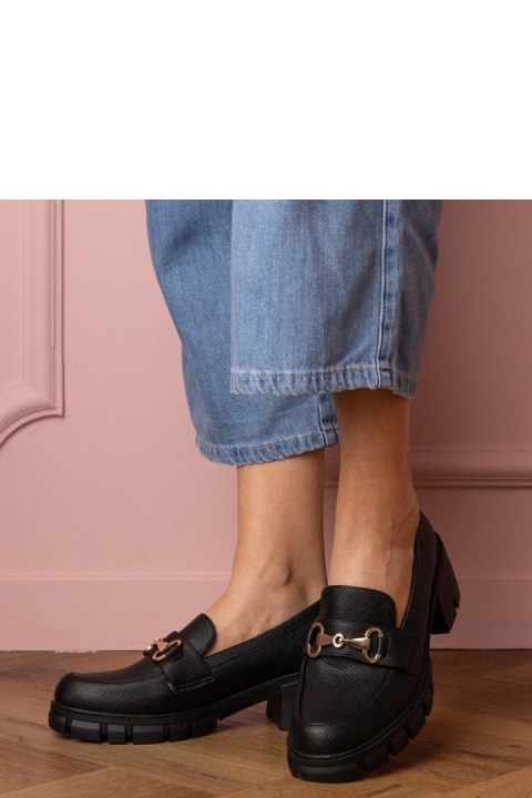 Półbuty Model Marela 1-703 Black - PRIMO - 38 Półbuty Model Marela 1-703 Black - PRIMO - 38