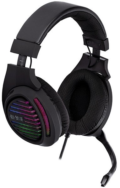Słuchawki z mikrofonem TRACER GameZone Aligator RGB Czarny