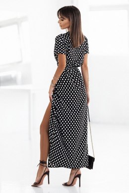 Sukienka Model Loni 356 Grochy - IVON - M/L